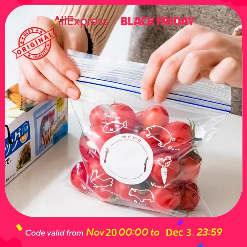 أكياس فريزر شديدة التحمل بسحاب مزدوج، خالية من مادة BPA، لتخزين الطعام، وإعداد الوجبات، والتنظيم، السميك والمقاوم للتسرب (Qua)