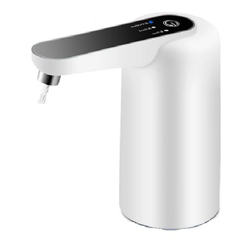 Dispensador de botellas de agua, dispensador de agua extraíble, portátil mejorado, carga USB automática