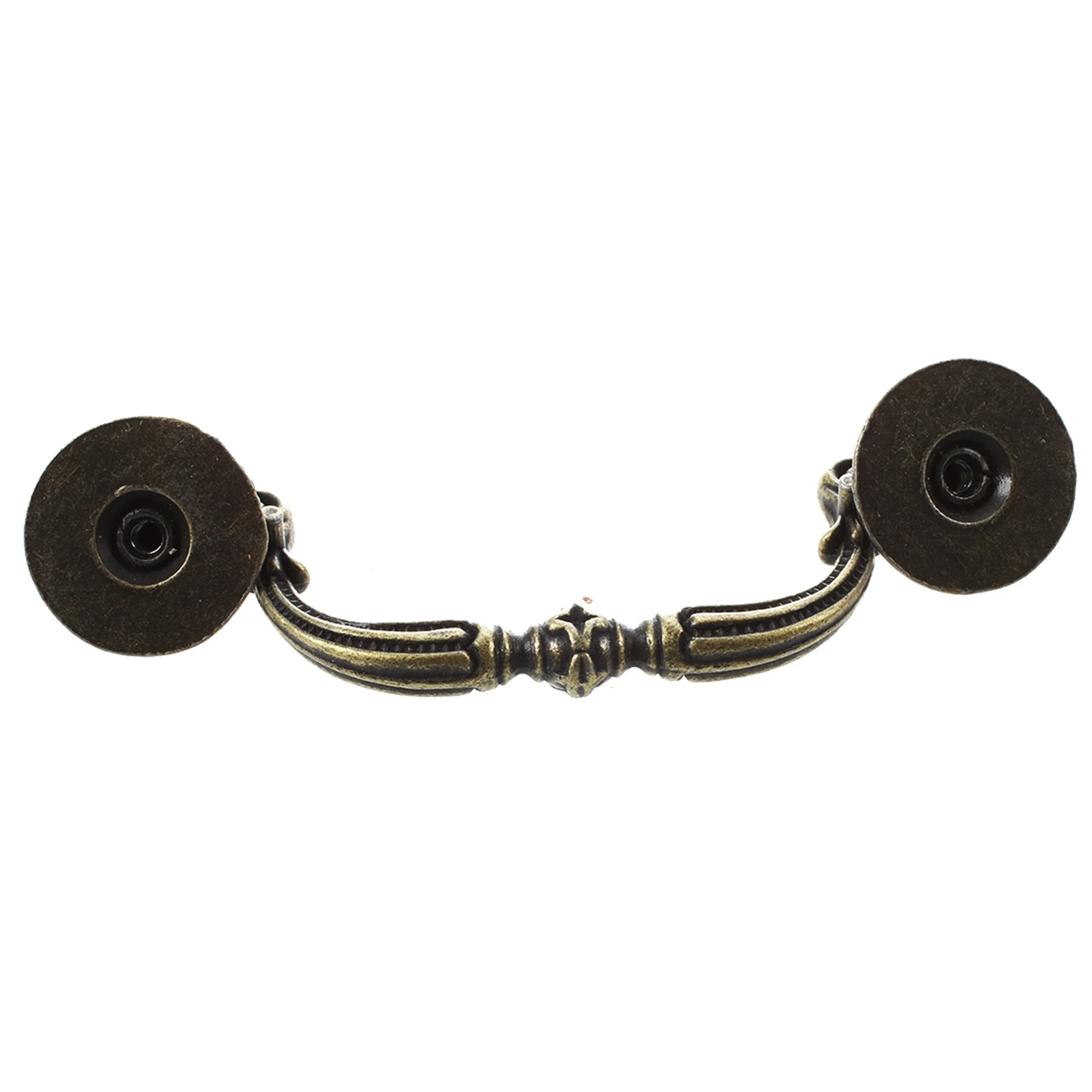 YWDZ-2X Antique Brass Cabinet Door Drawer Handles 100 Mm