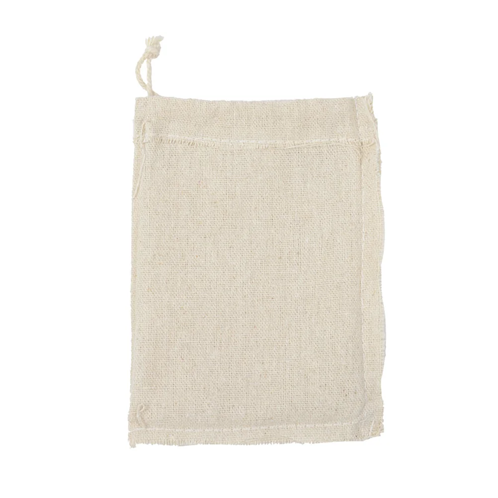 

4pcs Empty Drawstring Sachets Fragrance Lavender Sachet Bag Tea Drawstring Beam Port Bags Travel Storage Bags