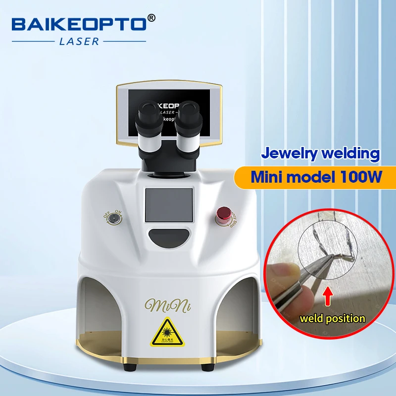 Advanced Laser Welding System Model BK-JW100-X2 for Aluminum Alloy Stainless Steel Iron Brass Copper Micro-Welding for Delicate