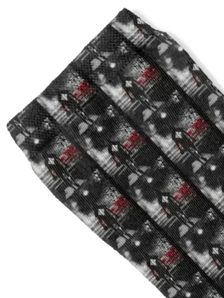 블라인드 채널 양말 면 등산 새해 재미있는 양말 소녀용 남성용 양말