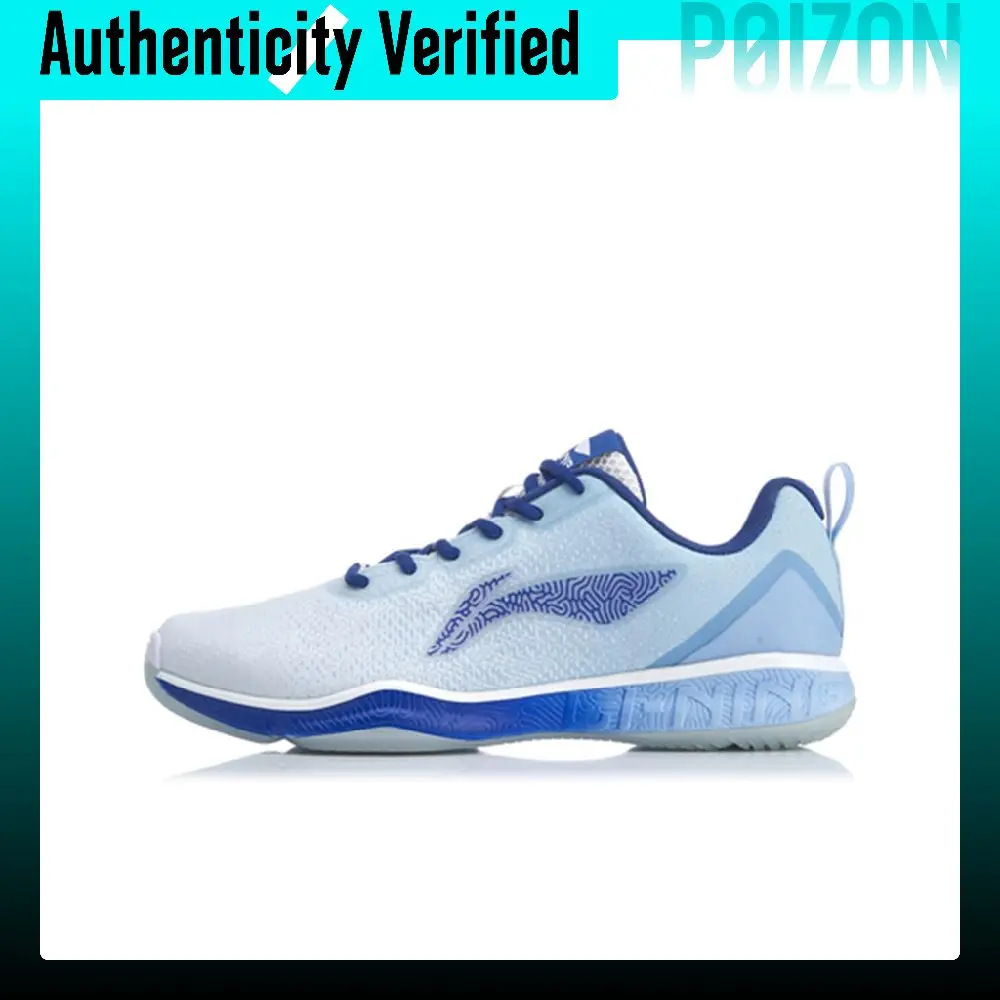 Li Ning Badminton Collection Low top Badminton Shoes Men's Blue AYTP019-13
