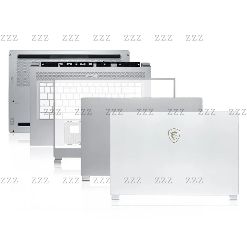 ZZ For MSI Creator P65 MS-16Q2 16Q3 16Q4  A/B/C/D case set Sliver