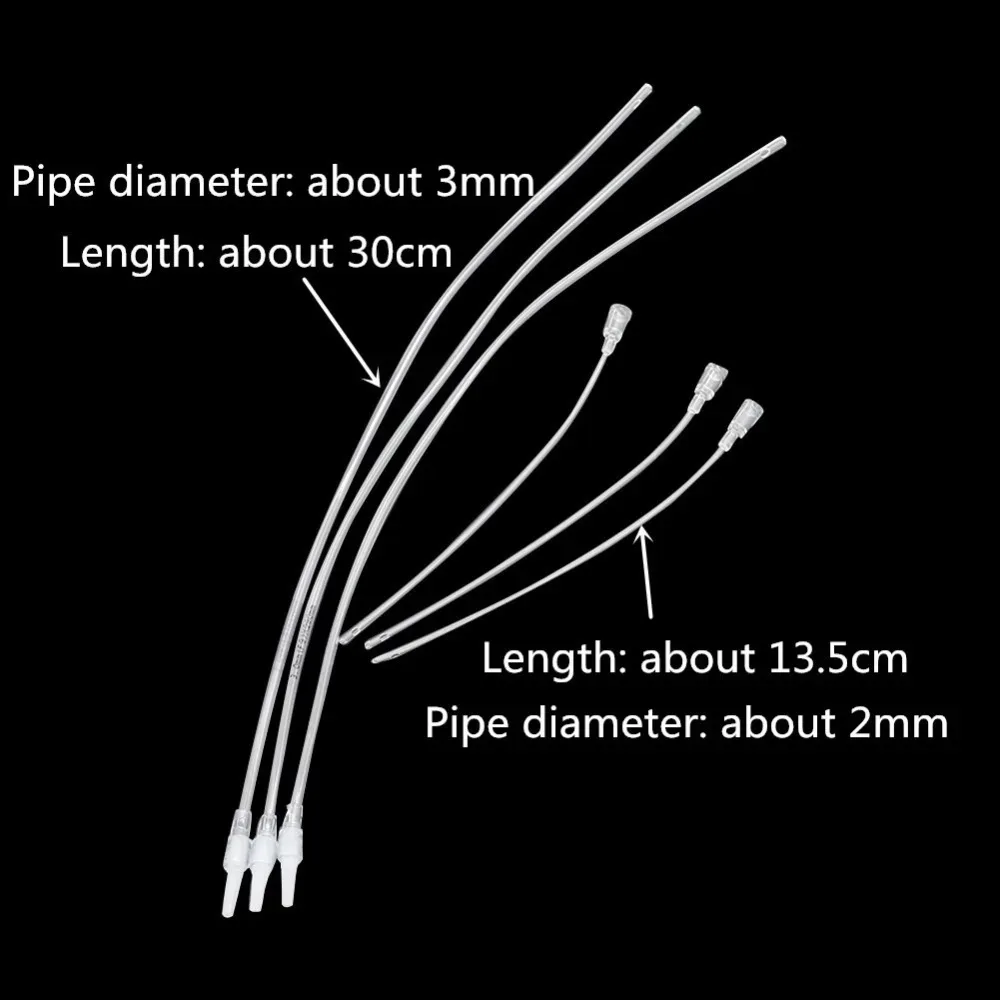 Pet Bird Feeder Long Tube Gavage Syringe Feeding Pigeon Parrot Chick Silicone Feeding Tube Animal Manual Feeding Syringe Kit