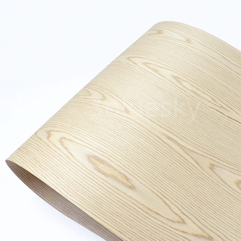 

Reconstituted Engineered Ash Wood Veneer, E.V., Fleece Backing, 60x250cm, for Furniture & Home Decor, C/C