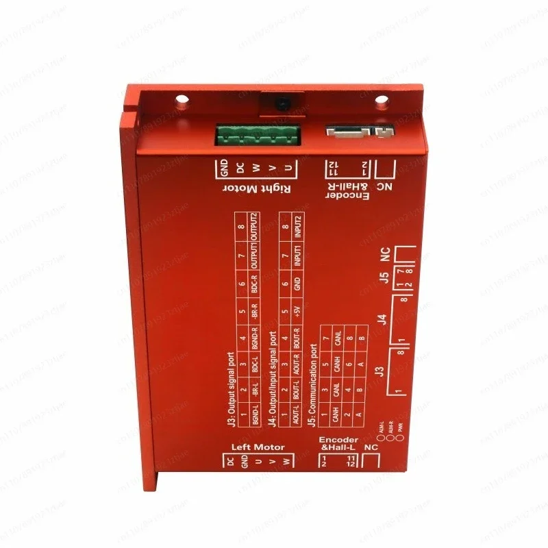 AC8015D one tow two dual drive servo drive hub motor CANopen communication 24V