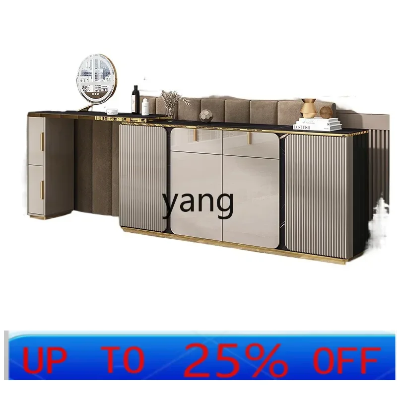 

LTT Premium Bedroom Dresser Retractable Corner Makeup Table TV Cabinet Integrated Storage