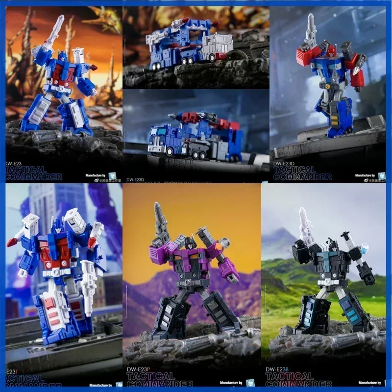 DR.WU Transformation DW-E23 DW-E23T DW-E23D DW-E23B DW-E23P Ultra Magnus Commander G1 Mini Action Figure Toys