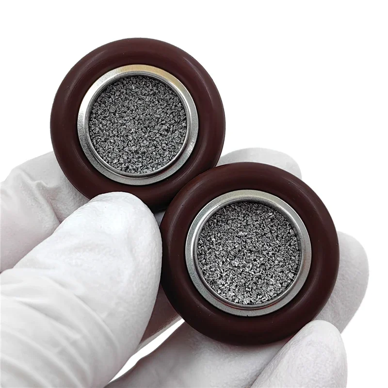 Vacuum bracket KF16 stainless steel multi-layer wire mesh sintered filter element KF25 filter 50 micron spot