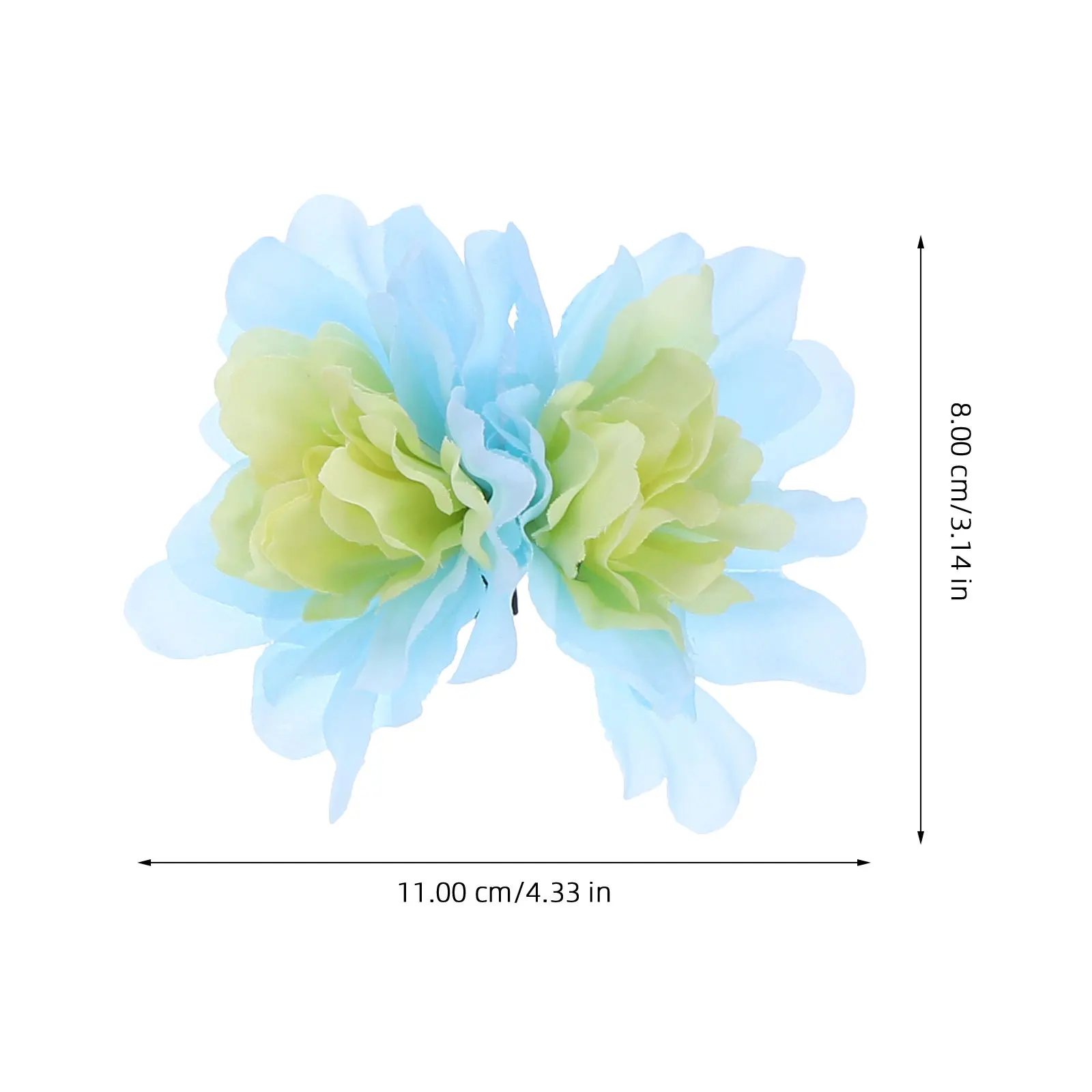 

6 шт., заколка для волос с цветком, декоративная заколка для волос с имитацией цветов, вечерние заколки для девочек, заколка с цветком для укладки