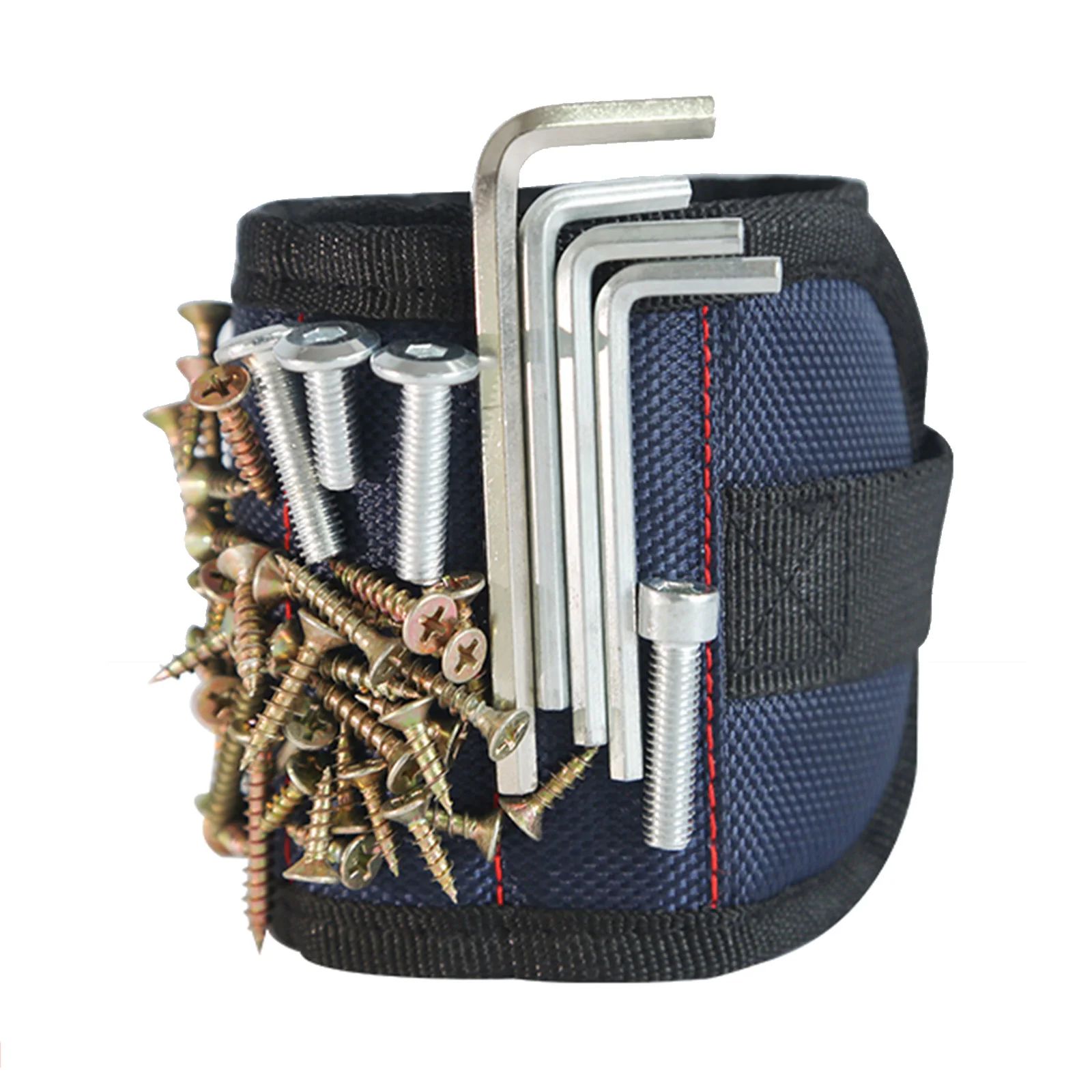 

Portable Magnetic Wristband, Strong Magnetic Sucting Wrist Bag for Screw Wrenches Small Accessories