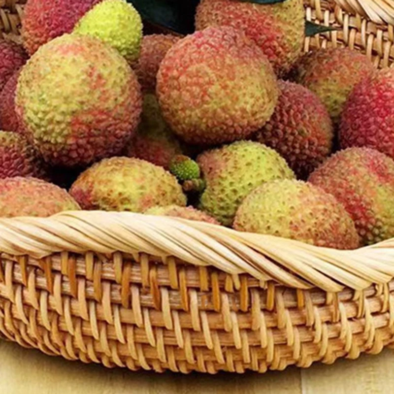 

Rattan Round Fruit Baskets Decorative Baskets Wicker Storage Baskets Bowls For Kitchen Set Of 3