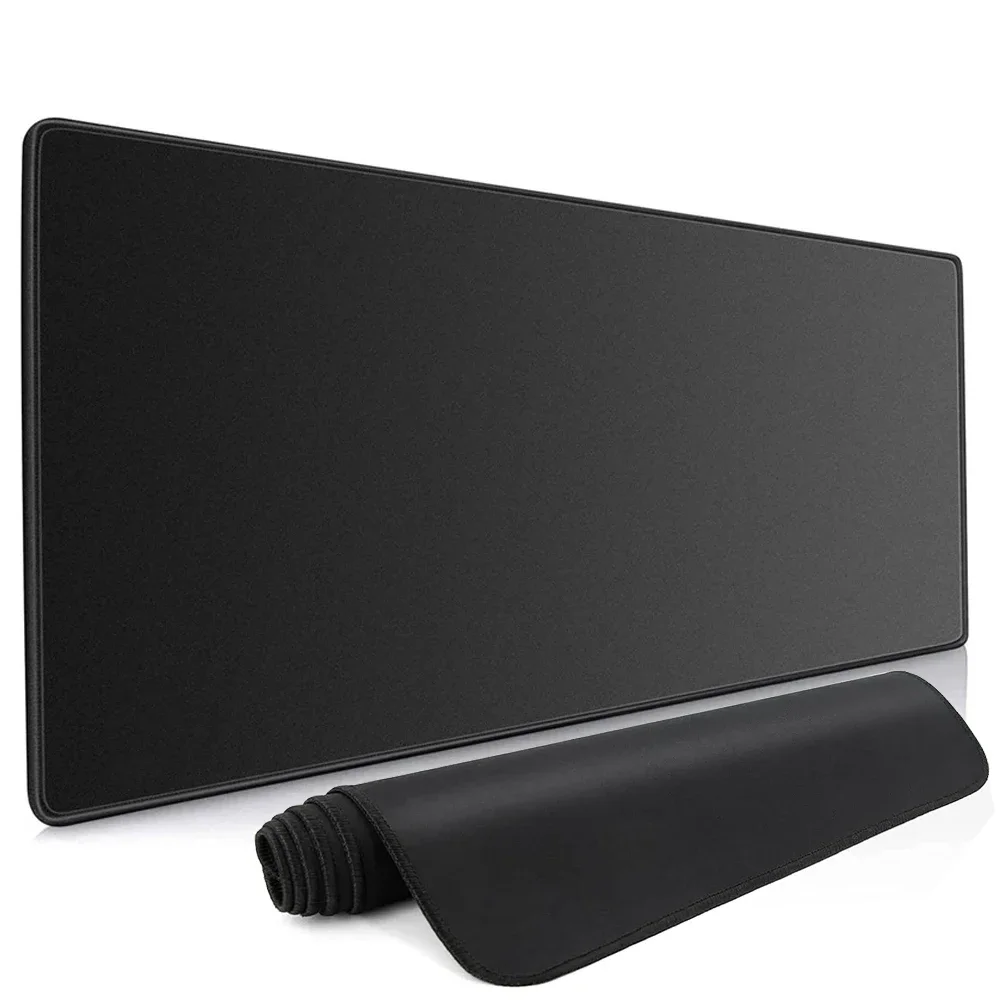 XXL Black Mouse Pad Gaming MousePad Large Gamer Mouse Carpet Desk Mat Rubber Pad  Accessorie