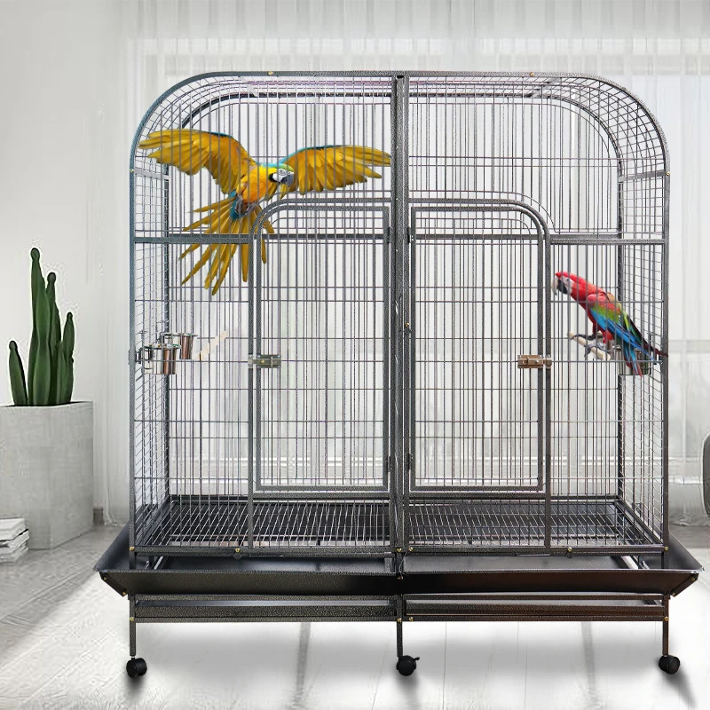 Large Metal Cage Hamster Bird Villa Large Phoenix Pigeon Cage Canary Breeding Large Parrot Cage