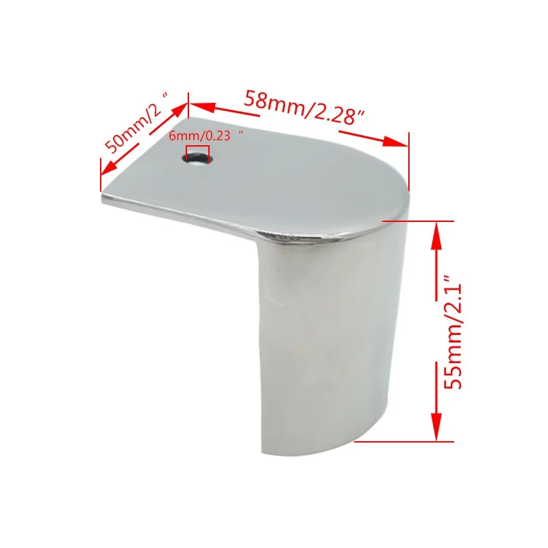 ISURE MARINE Pipe Socket Connector Corner Guard End Cap 316 Stainless Steel Casting Dustproof  Boat Yacht Hardware Accessories