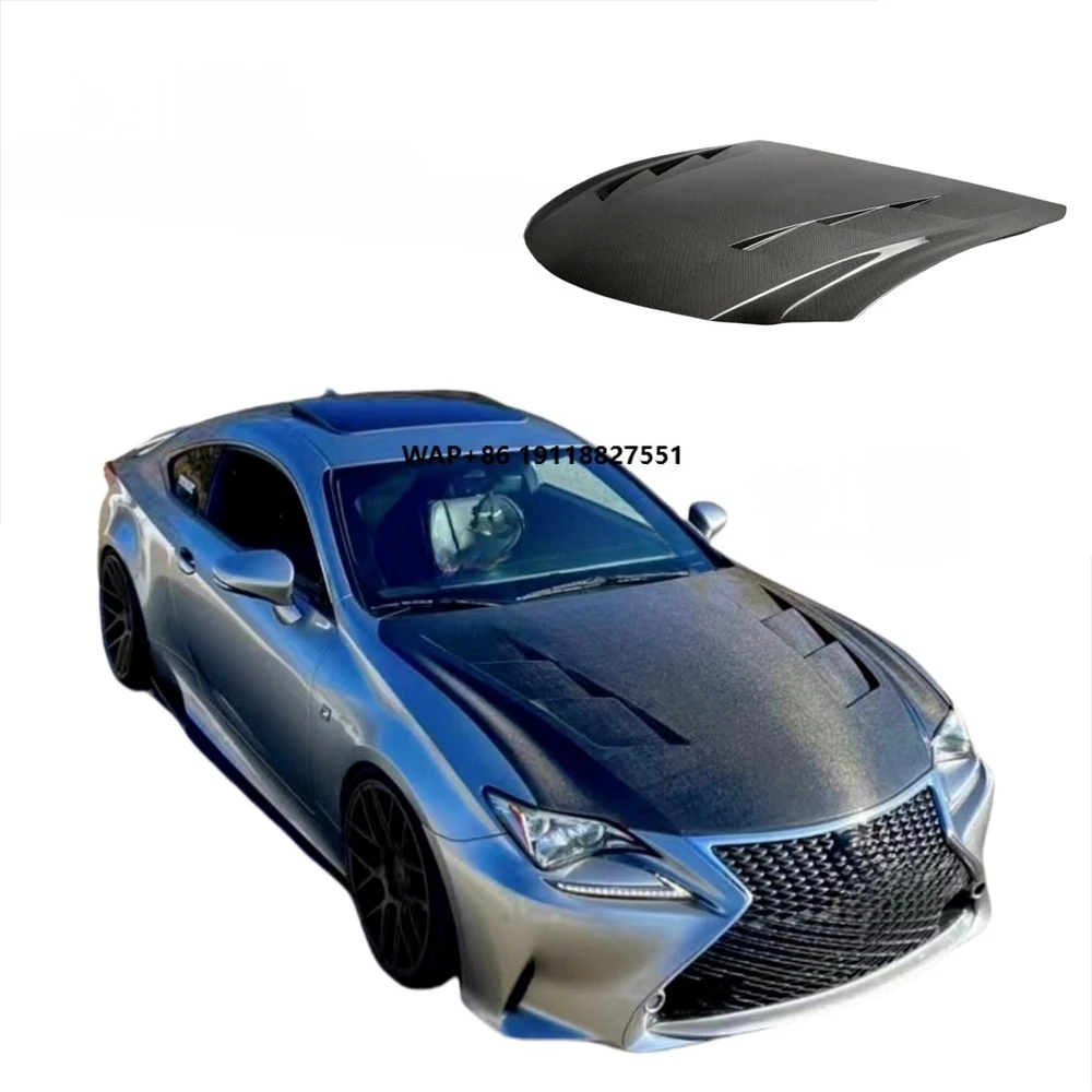 

Applicable to Upgrading the Carbon Fiber Multi-pore Engine Hood for the 14-17 RC200T RC300 and RC350 Models