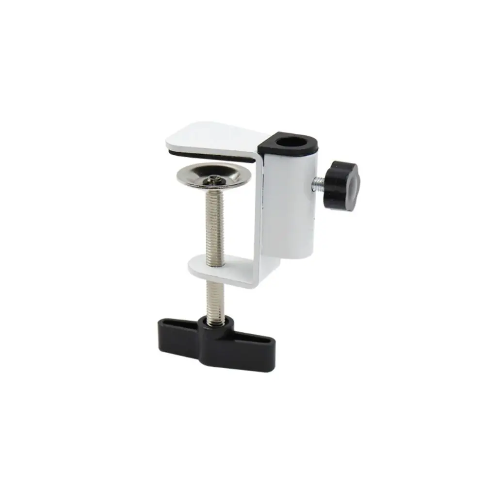 

Durable Metal Bracket Clamp Plastic Black White Tablet Holder Mounting Fittings Lighting Accessories