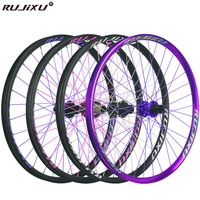 RUJIXU MTB AM Enduro DH  Wheelset 26 27.5 29inch 35mm Wide Rim 148 Boost Hub 142 Thru Axle 135 QR 6 Pawls Durable Bicycle Wheel