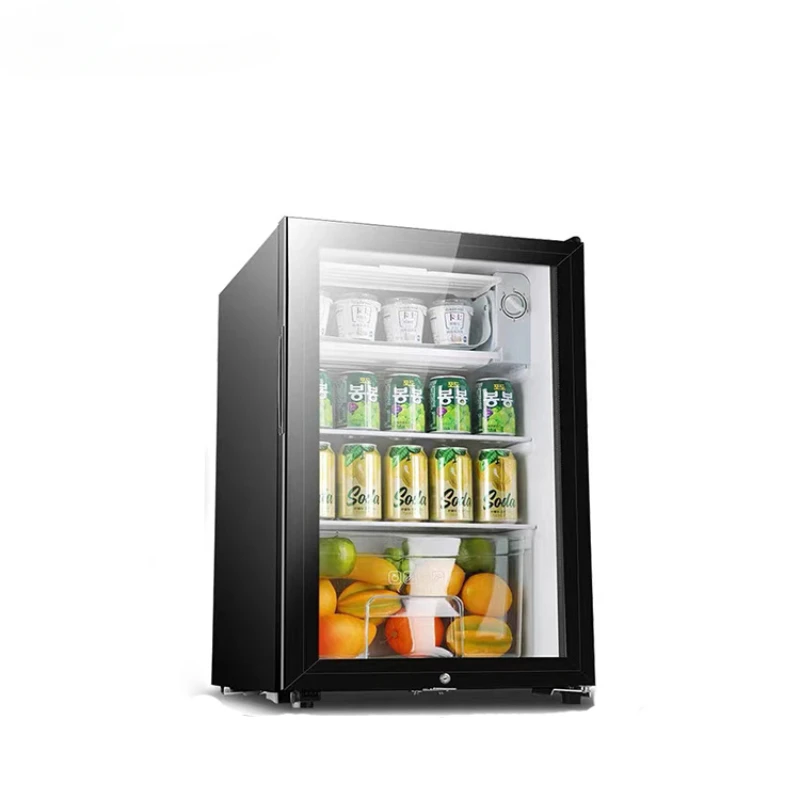 Hotel Mini Bar Fridge Glass Door Single Door