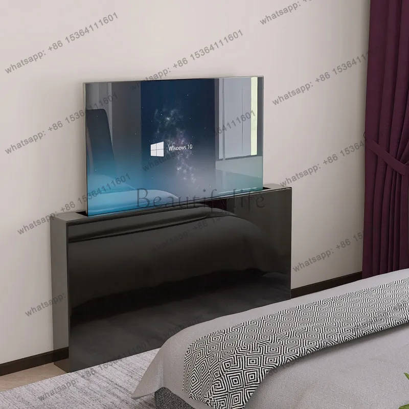 PG-push-pull automatic intelligent remote control lifting hidden TV invisible cabinet