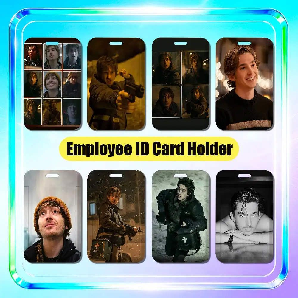 For Resident Evil 2026 Movie Film Austin Abrams Bryan Hodukavich Employee ID Card Holder Office Work Bank Credit Case