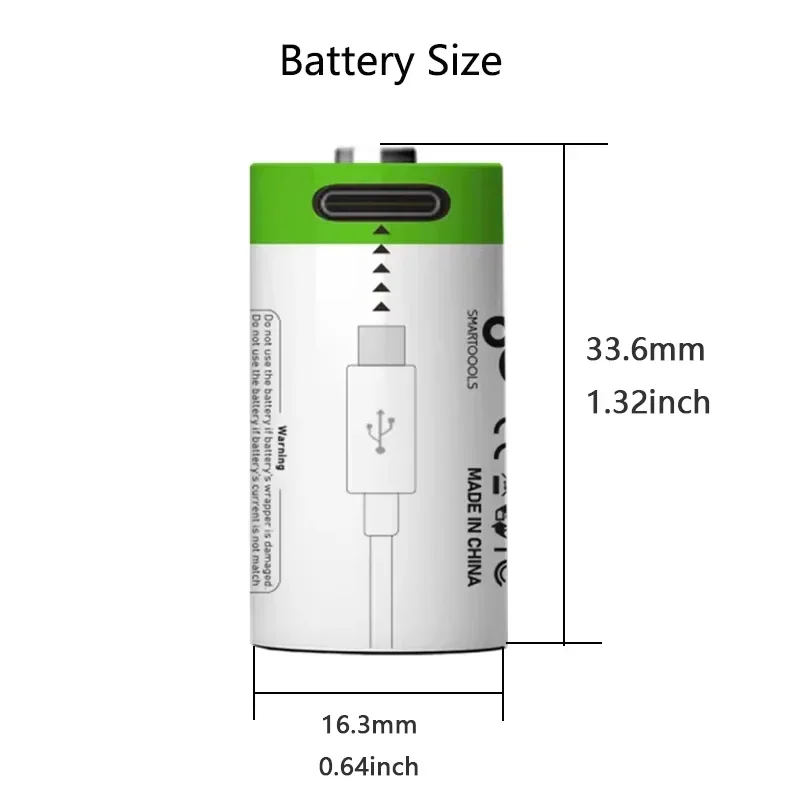 4-20PCS Rechargeable CR123A Batteries 3.7V 16340 CR17345 Li-ion Battery for Laser Pen and LED Flashlight + USB Charging Cable