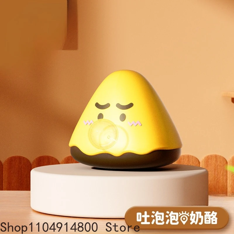 Cute Food Series Spitting Bubbles Squishy Squeeze Toys Anxiety Stress Relief Sensory Antistress Toys For Adults Kids Toys Gifts