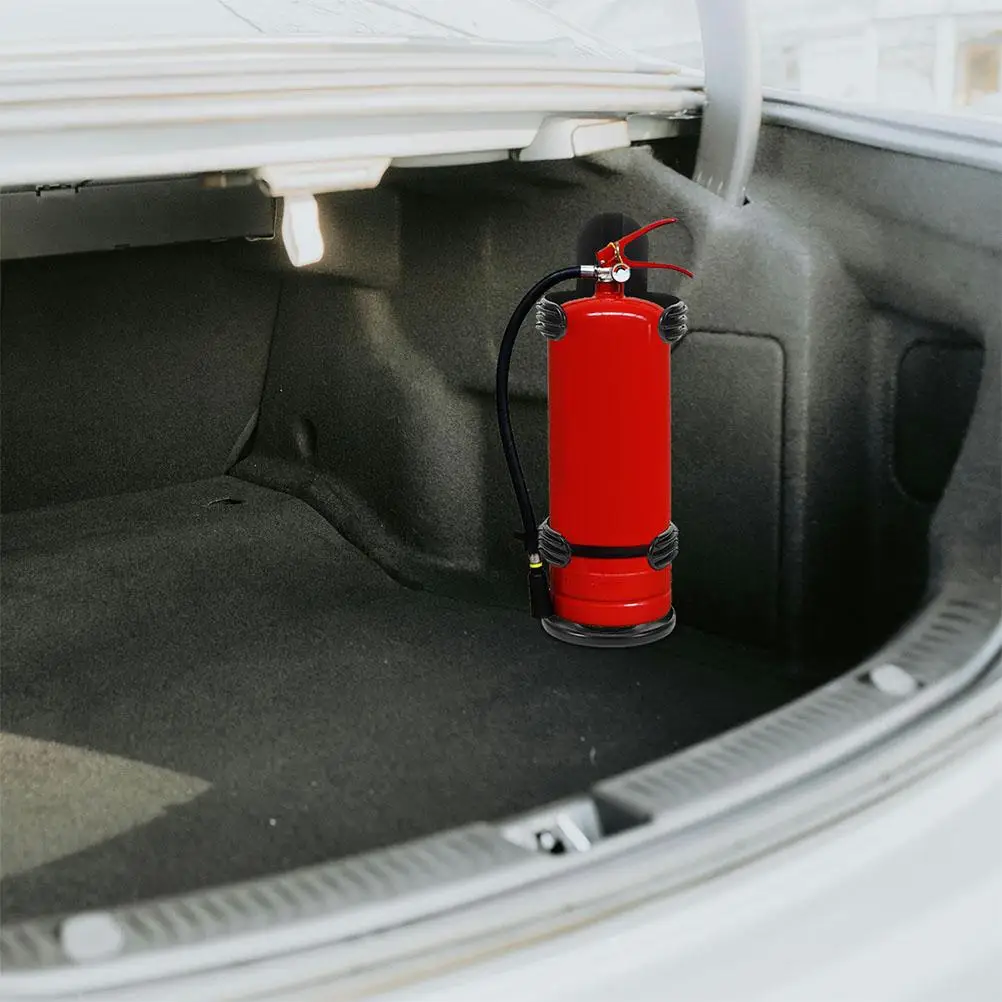 2Pcs Fire Extinguisher Bracket Car Plastic Durable Trunk Mounting Vehicle Holder Easy Installation WallBracket FloorHolders