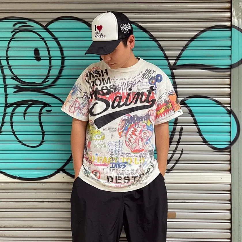 

Футболка Lil Baby Collaborative fiti ort Sve T-irt ex Summer Personali Streetwear из хлопка с круглым вырезом для пар, для танцев