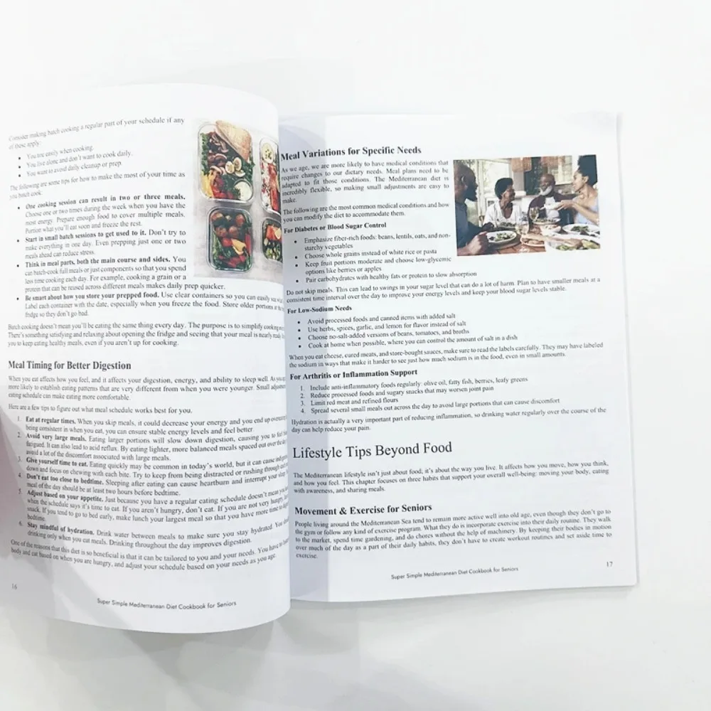Super Simple Mediterranean Diet Cookbook for Seniors: Eat Healthy, Support Longevity & Control Weight