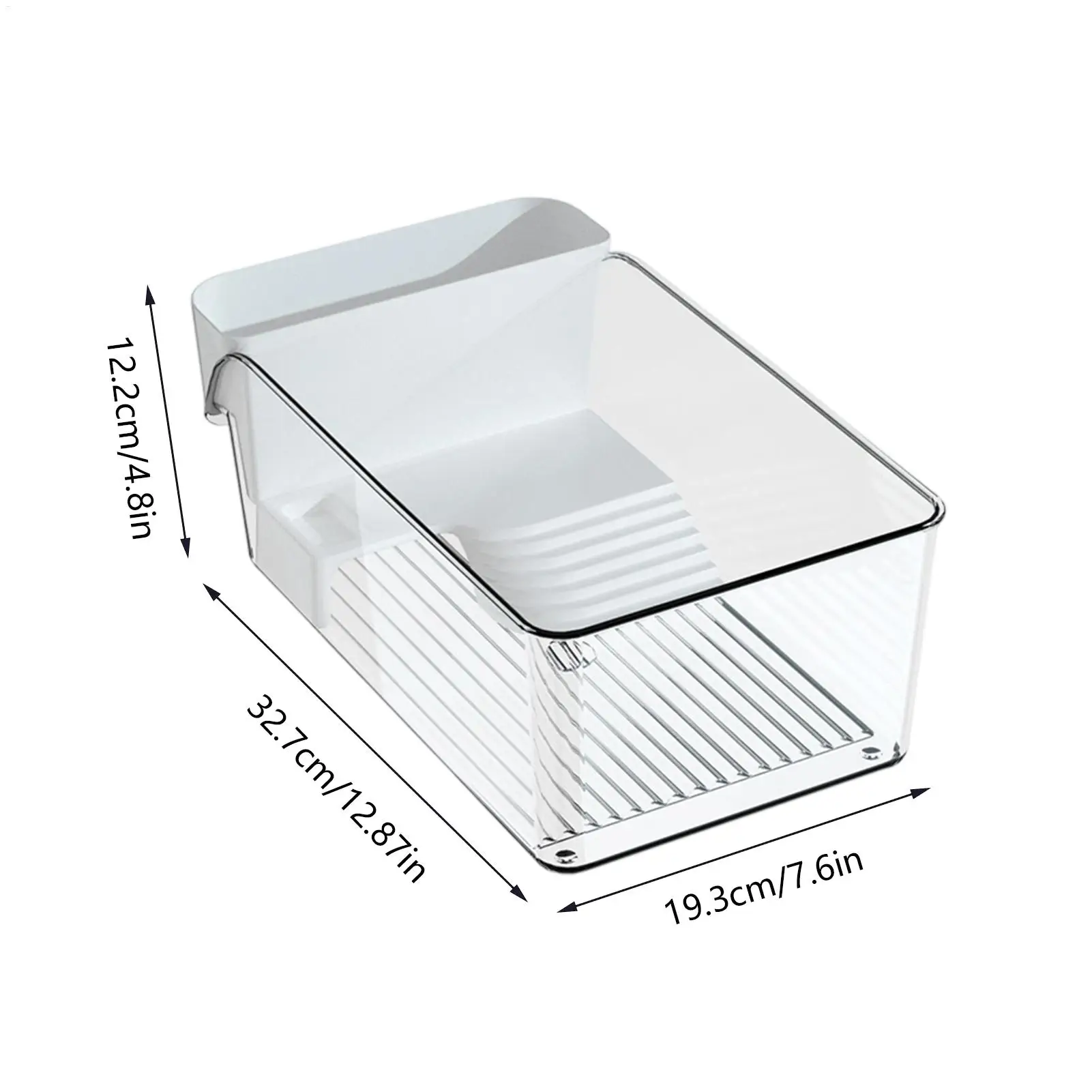 صندوق استراحة خزان السلحفاة المائية للسلحفاة صندوق تربية السلحفاة الصغيرة الشفافة للزواحف كراب مدرسة فئة العلوم الطبيعة #6