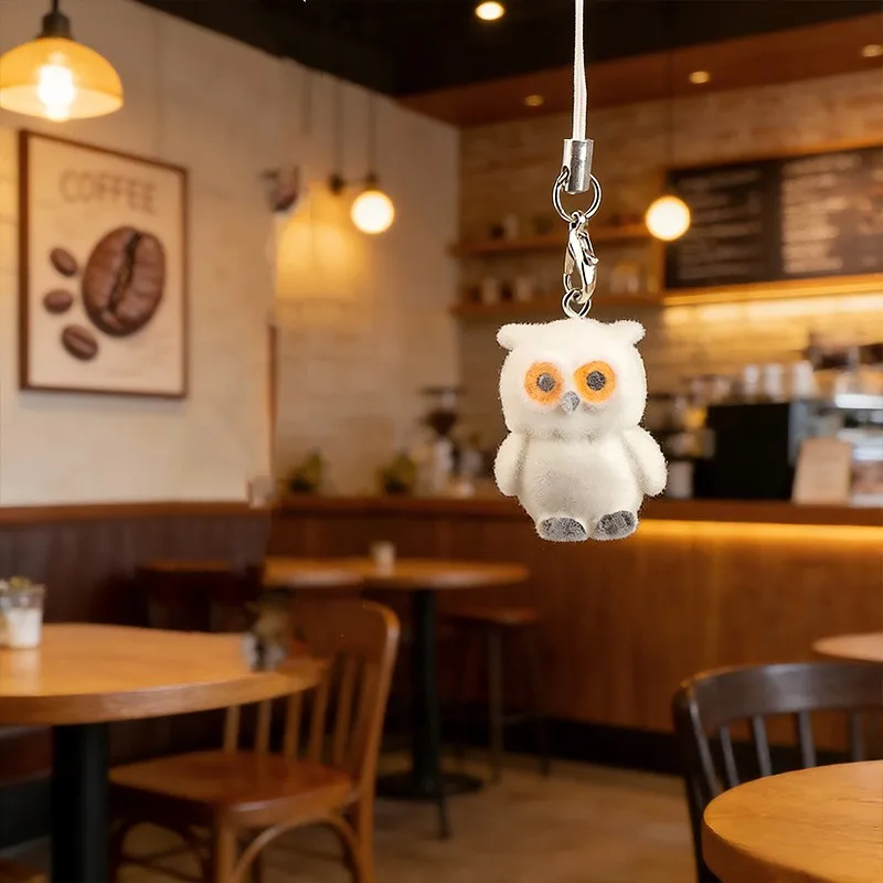 

Cartoon Keychain Portable Penguin Keychain Bag Charm Plush Resin Phone Strap For Key Holder Gifts For Kids Bag Decoration