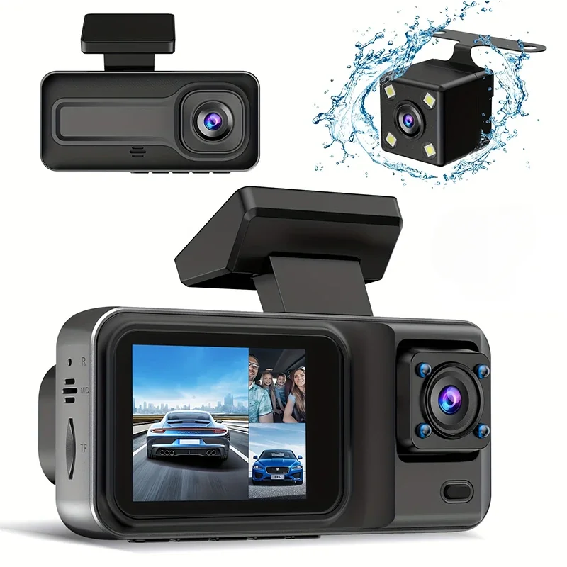 

Channel Dash Cam for Cars Camera Black Box 1080P Video Recorder Rear View Camera for Vehicle Car car accessories