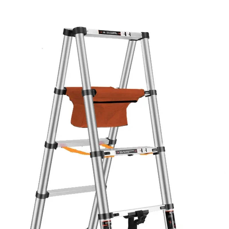 

Portable 220v1.7+1.7M Multifunctional Ladder Reinforced Anti-sway Folding Telescopic Ladder Thickened Aluminum Alloy Engineering
