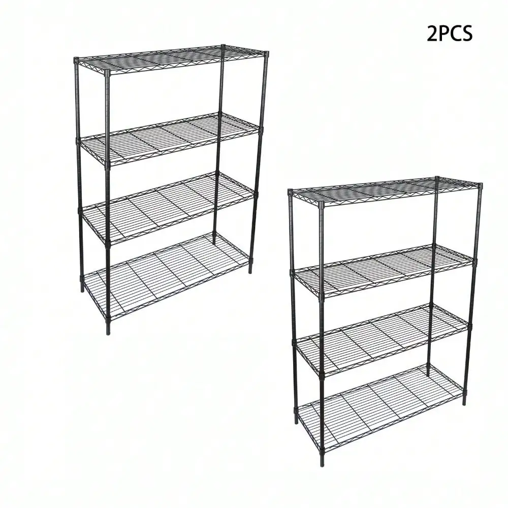 3/4/5-Tier Heavy Duty Storage Wire Shelving Unit for Restaurant Garage Wire Rack