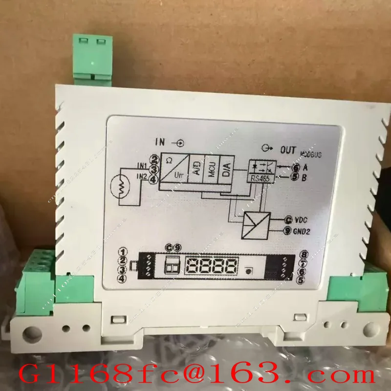 Potentiometer Resistance Signal To RS485 Modbus Rtu 0-10K/10M Resistance Acquisition Module with Display