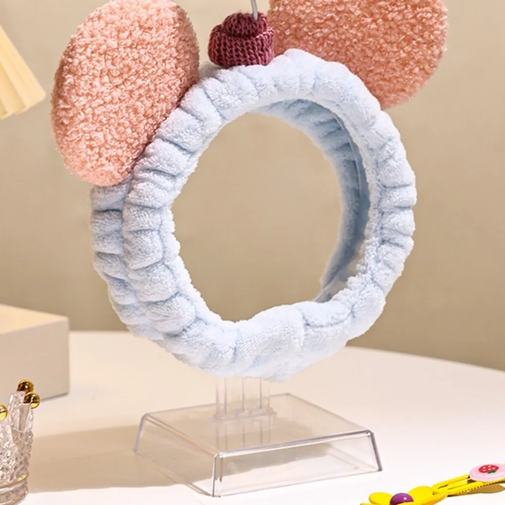 Fixing Tool Round Headband Display Stand Clear Storage Organizer Headwear Rack Gift Removable Headgear Holder Table