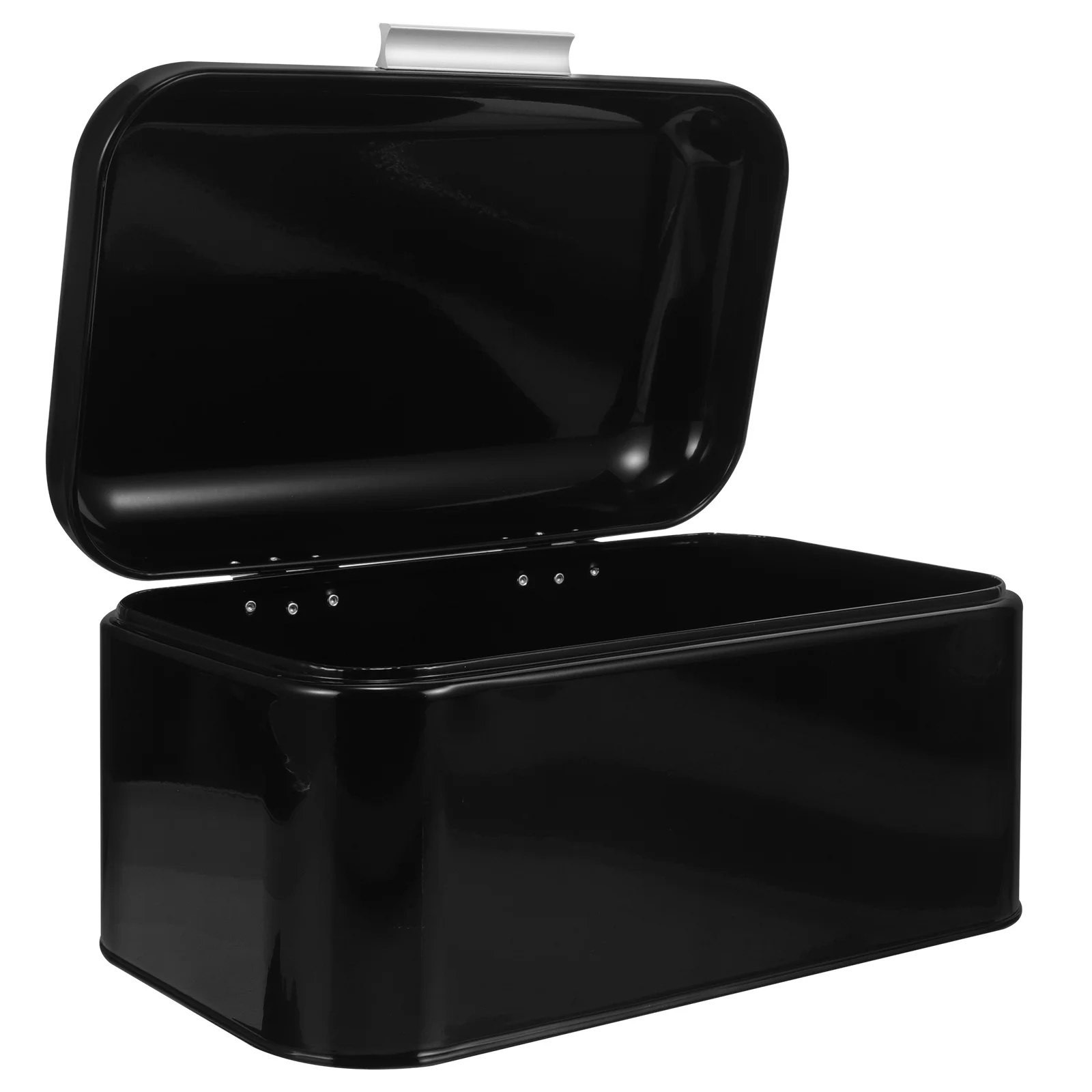 صندوق حديد عتيق سعة كبيرة حاوية تخزين الخبز المعدنية ريترو كونترتوب المطبخ صندوق الخبز للمنزل مخبز وجبة خفيفة