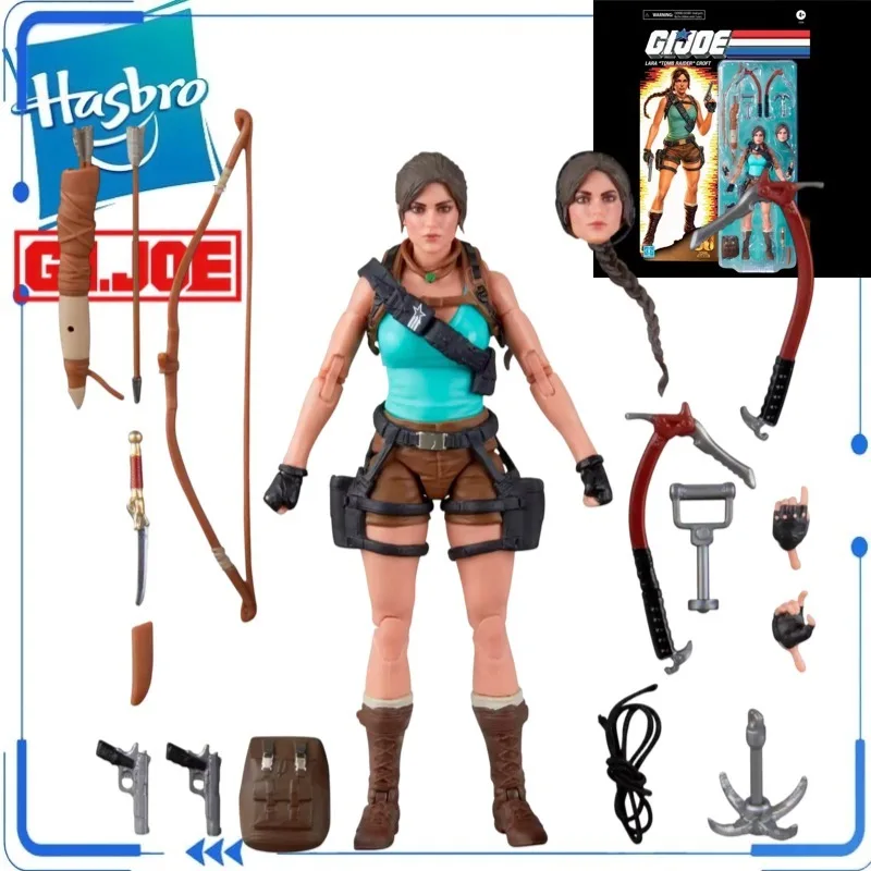 Original Hasbro G.I.JOE Classified Series Lara Tomb Raider Croft 6 Zoll Actionfigur auf Lager