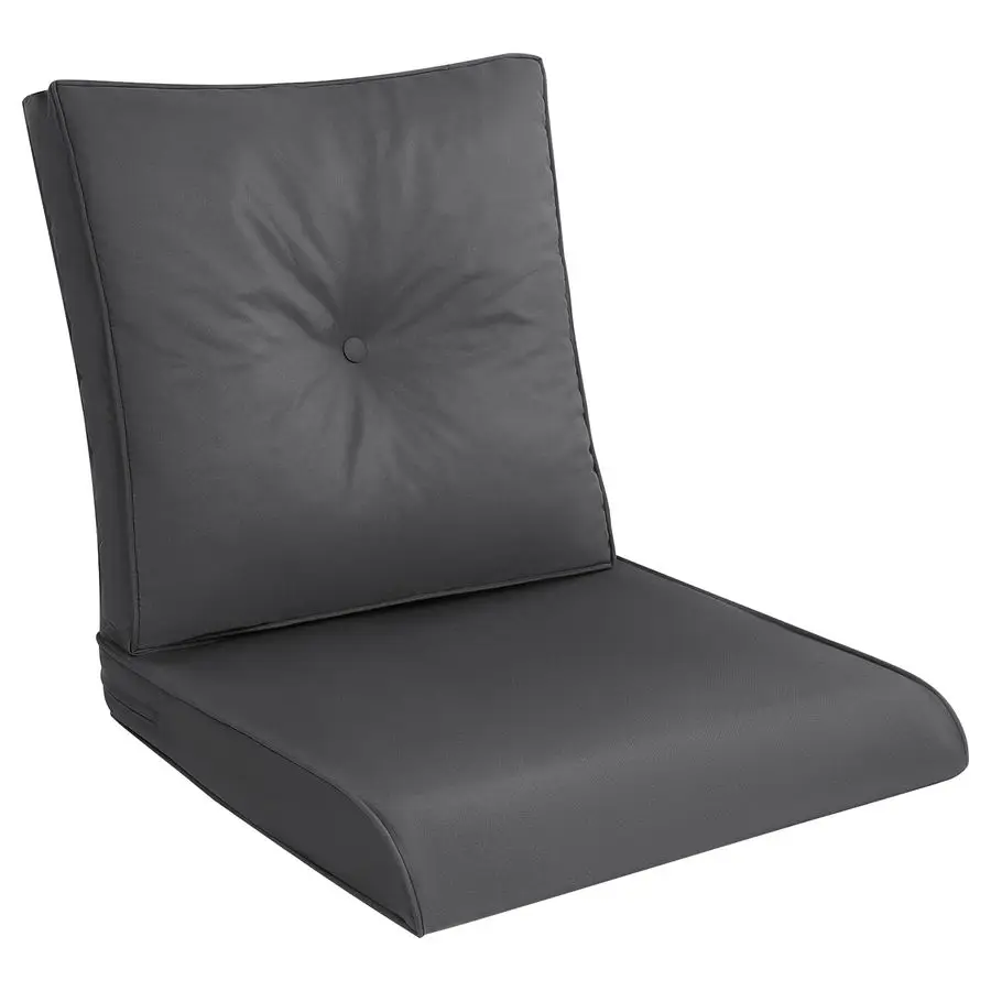 

Outdoor Chair Cushions Set, 22x24 Inch Waterproof Deep Seat Cushions for Outdoor Furniture, High Resilience Foam Patio Furniture