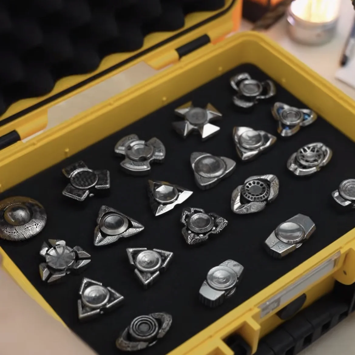 Sensory Anti Stress Fidget ของเล่น Assortment, วัสดุ EDC Slider Spinner ADHD Focus เครื่องมือสําหรับ Fidgeting มือของขวัญ