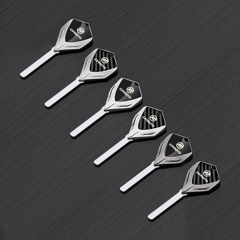 Uncut Blank Motorcycle Key Modification Accessories For CFMOTO 450MT 800MT 700CL-X 675NK 675SR R500SR VOOM 450SR 450NK
