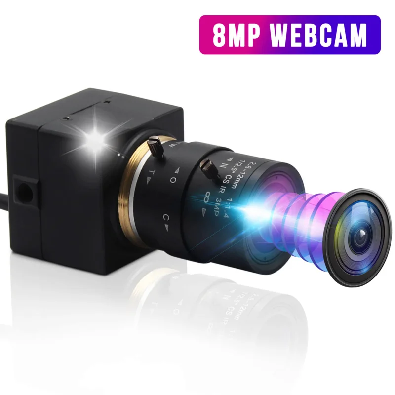 

8MP 3264x2448 imx179 CCTV USB camera 5-50mm CDI CS lens HD USB industrial box inside surveillance USB camera webcam