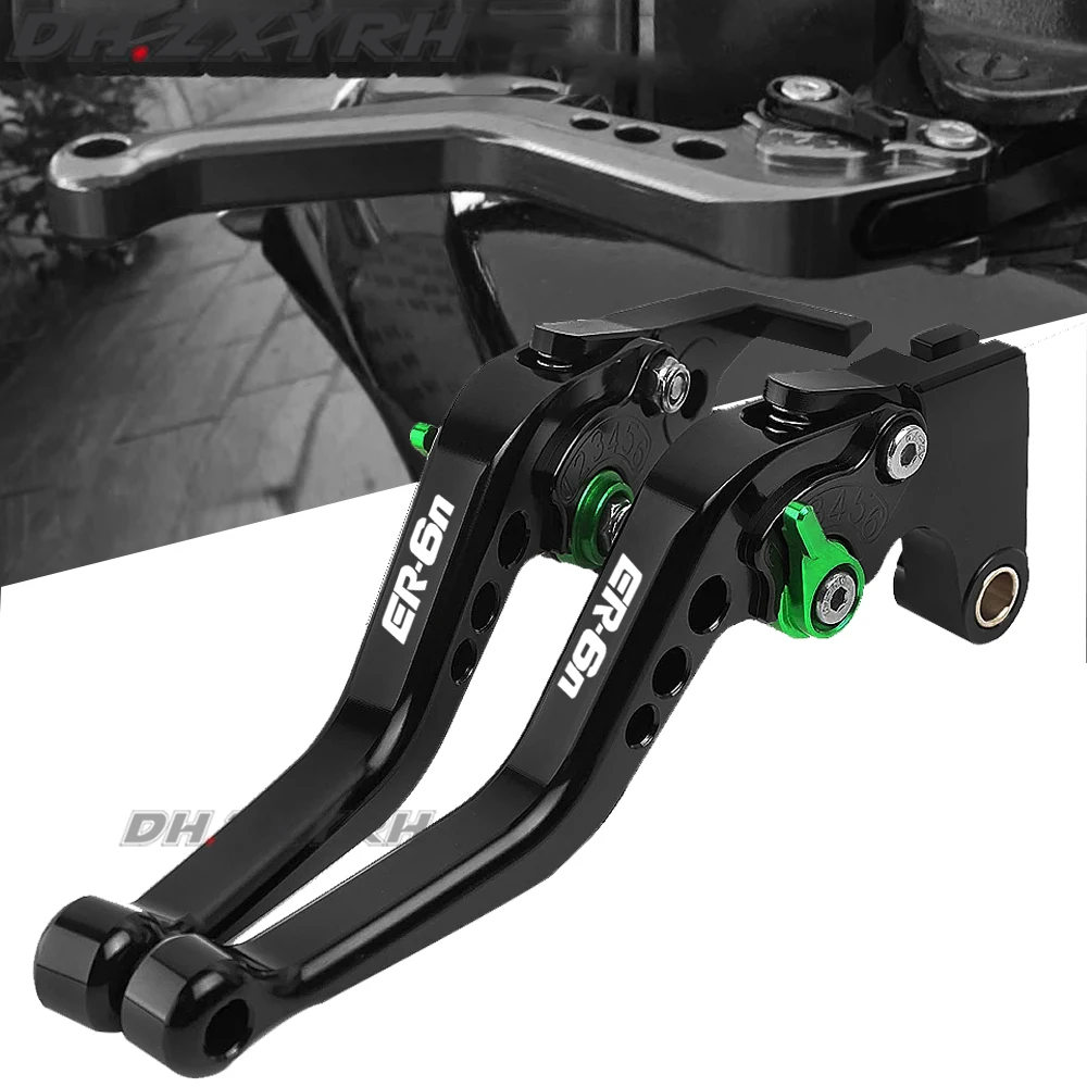 Short/Long Brake Clutch Levers fit For KAWASAKI ER6N ER-6N 2009-2016 2011 2012 2013 2014 2015 Motorcycle Accessories Adjustable