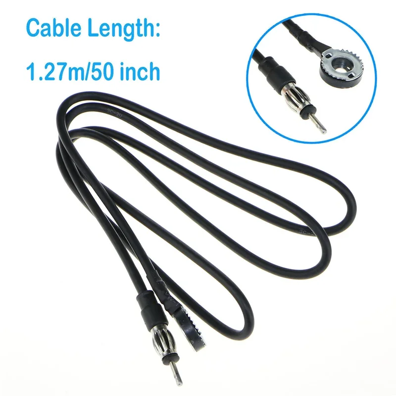 Car Roof Radio Antenna Rotating Base Car Radio Amplitude/frequency Modulation Amplification Signal Air Antenna 16
