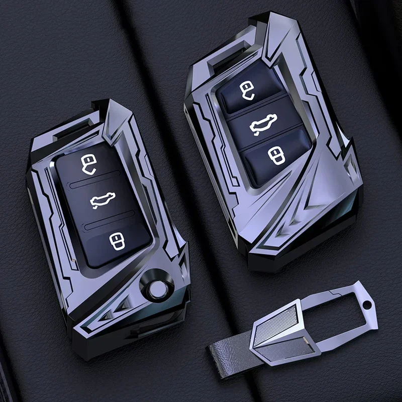 

Zinc Alloy Car Key Case For Volkswagen Golf Passat Skoda Tiguan Road Yue Lingdu Shell Exploration Yue Magotan Bora Auto Parts