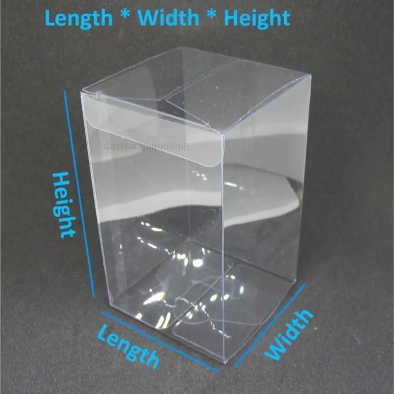 

50PCS PVC Clear Matchbox Display for 1/64 TOMICA Toy Cars