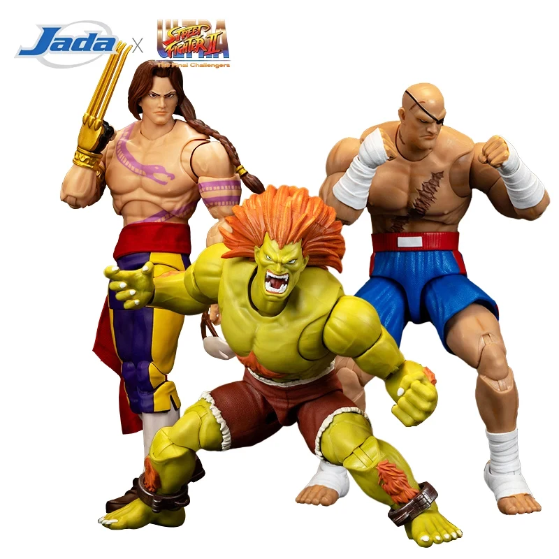 

JADA Toys Фигурка Street Fighter Deluxe Vega Sagat Blanka Коллекционная фигурка