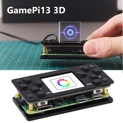 Waveshare 1.3inch LCD Screen 3D Transparent Mini TV GamePi13 For For Raspberry Pi Zero 2W / Zero Not include